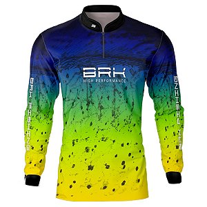 Camisa de Pesca BRK Mahi Mahi com UV50 +