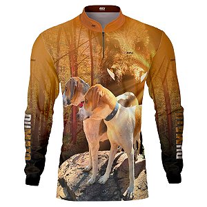 Camisa de Caça BRK Dumato Javali Foxhound Floresta com UV50 +