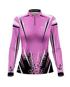 Camisa de Pesca BRK Feminina Anchor com UV50 +