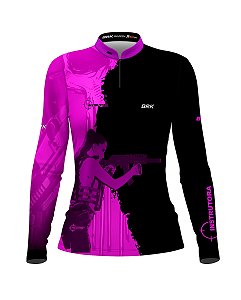 Camisa Instrutora Clube de Tiro Brk com Proteção Solar UV50+