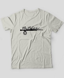 Camiseta de Pesca Brk Fly Fishing Algodão Egípcio