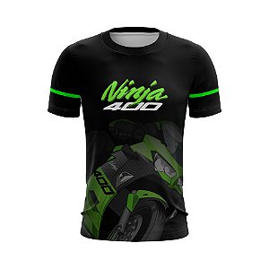 Camiseta de Motociclismo Brk Ninja 400 com Uv 50