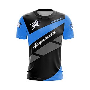 Camiseta Hayabusa Casual 01 Brk Motociclismo Tecido Dry com UV 50+