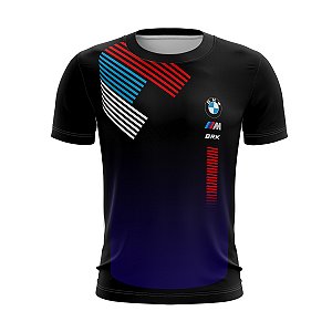Camiseta Casual Brk Motociclismo BMW Modern Lines