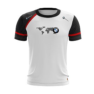 Camiseta Motociclista Brk Bmw 01 com Uv50