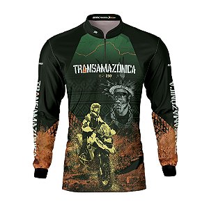 Camisa Motociclista BRK Transmazônica Big Trail com UV50 +