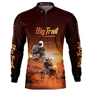 Camisa Motociclismo BRK R 1200 GS Premium Vermelha com UV50+
