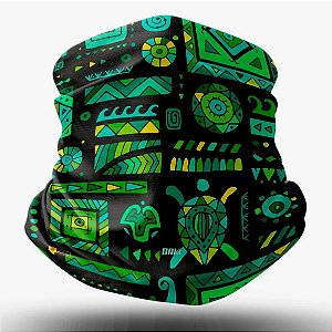 Bandana Balaclava Tubeneck Brk Polinésia com Proteção  UV50+