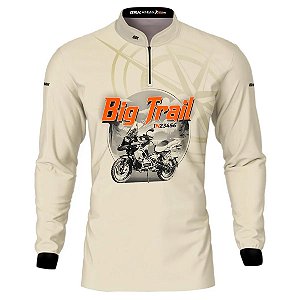 Camisa Motociclismo BRK Big Trail Simples Com UV50+