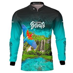 Camisa Motociclismo BRK Expedição Bonito Com UV50+