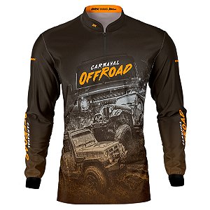 Camisa de Expedição BRK Carnaval Off-Road Com Proteção Solar UV50 +