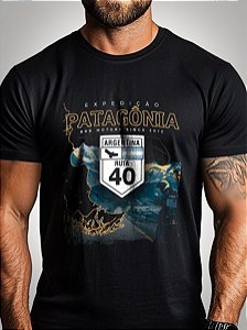 Camiseta BRK Motors Expedição Patagônia Algodão Egípcio