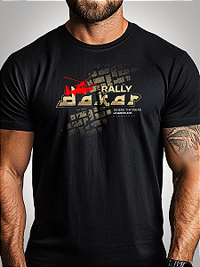Camiseta BRK Motors Rally Paris Dakar Algodão Egípcio