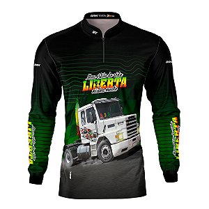 Camisa de Caminhão BRK para Caminhoneiro Carreta Meu Estilo de Vida com Proteção Solar UV50+