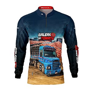 Camisa de Caminhão BRK para Caminhoneiro Carreta Galera do Tomate com Proteção Solar UV50+