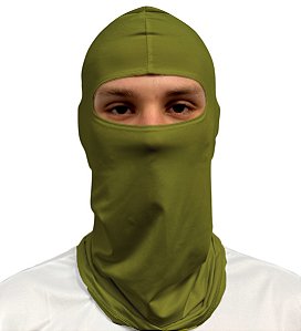 Balaclava Bandana de Pesca BRK Verde Militar com UV50 +
