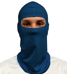 Balaclava Bandana de Pesca BRK Azul Naval com UV50 +