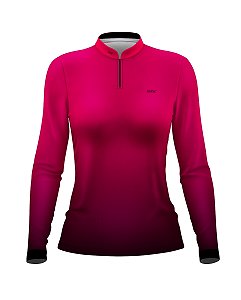 Camisa Casual BRK Unissex Basic Rosa com UV50 +
