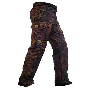 Calça Tática Country BRK Camuflado Phyton UV35 + (Vira Bermuda)