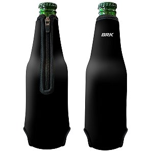 Porta Long Neck Brk Neoprene Preto 2.0 330ml
