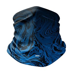 Bandana Tubeneck Black Blue BRK com Proteção UV50+