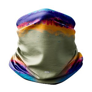 Bandana Balaclava Tubeneck Brk Abstrato Color Azul com Proteção Solar UV50+