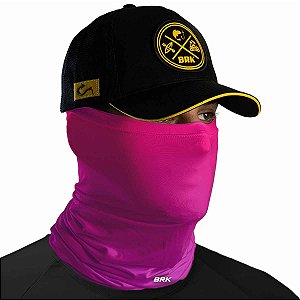 Bandana Tubeneck Brk Rosa e Roxo Degradê com Proteção UV50+