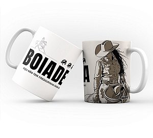 Caneca de Porcelana BRK Agro Boiadeira 325ml