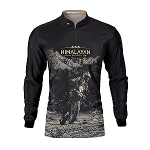 Camisa Brk Motors Expedição Himalayan com Proteção Solar UV50+