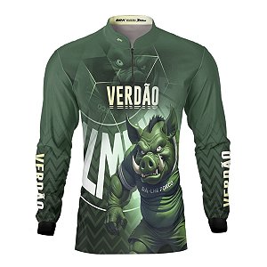 Camisa Brk Escudo Verdão Mascote com Proteção UV50+