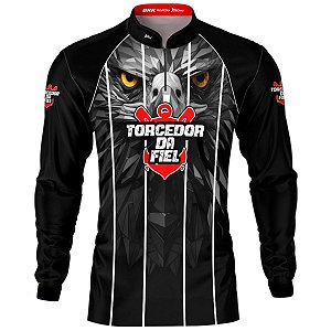 Camisa de Pesca Brk Mascote Torcedor Da Fiel com Proteção Uv50+