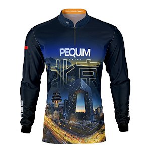 Camisa Motociclismo Brk Expedição Pequim com Proteção UV50+