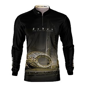 Camisa Motociclismo Brk Expedição Dubai com Proteção UV50+