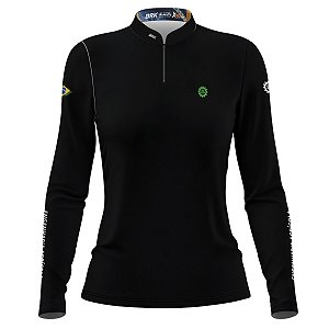 Camisa Feminina Agro Brk Engenharia Agrícola V2 com Proteção Solar UV50+
