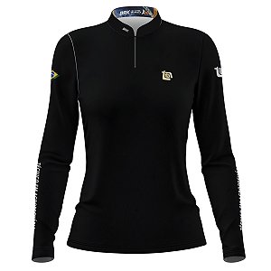 Camisa Feminina Agro Brk Técnico em Agropecuária V2 com Proteção Solar UV50+