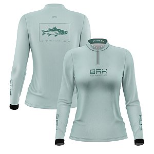 Camisa de Pesca Feminina Brk Offshore Fishing Club Robalo com Proteção Solar UV50+