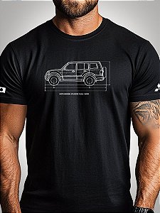 Camiseta Motociclismo Brk Pajero 2005 com Algodão Premium