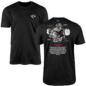 Camiseta Brk Motor Boxer com Algodão Premium
