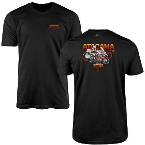Camiseta Motociclismo Brk Expedição Atacama Big Trail com Algodão Premium