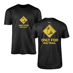 Camiseta Motociclismo Brk Only For Big Trail com Algodão Premium