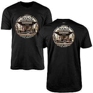 Camiseta Motociclismo Brk Texaco com Algodão Premium