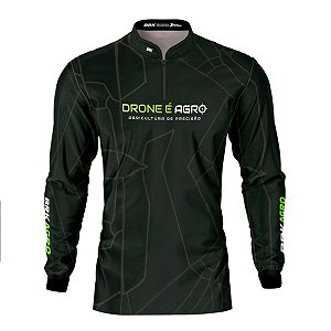 Camisa Agro Brk Agricultura de Precisão com Proteção Solar UV50+