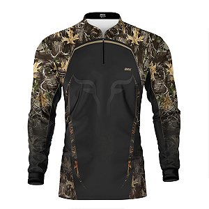 Camisa Agro Brk Camuflada Long Horn com Proteção Solar UV50+