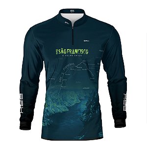 Camisa de Pesca Brk Rio São Francisco com Proteção Solar UV50+
