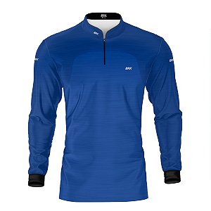 Camisa Brk Mescla Azul Royal com Proteção Solar UV50+