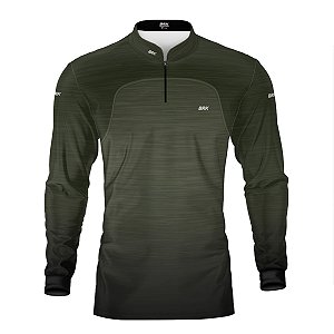 Camisa Brk Mescla Verde com Proteção Solar UV50+
