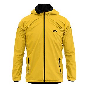 Jaqueta Corta Vento Impermeável Brk Amarelo com UV50+