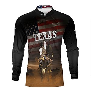 Camisa Brk Texas Rodeio com Proteção UV50+