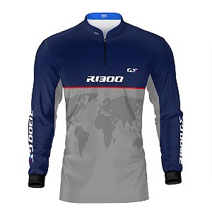 Camisa de Motociclismo Brk GS R1300 com Proteção UV50+