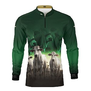 Camisa Agro Brk Nelore com Proteção UV50+